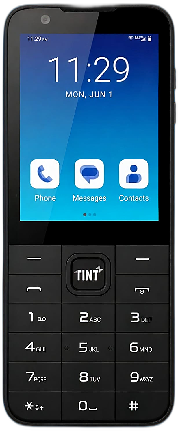 TINT phone features